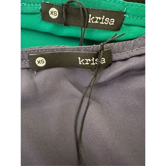 Bundle Revolve Krisa Los Angeles Cold Shoulder Tops Size XS - Picture 8 of 10